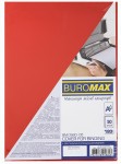 Обкладинка для палітурки А4, пластик 180мкм., червона, по 50 шт. в упаковці,( ціна за 1шт.) BM.0560-05 BM.0560-05