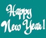 Чипборд 'Happy New Year' 60х90мм SL-214 SL-214