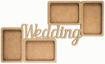 Заготовка рамка Wedding, МДФ, 50х28х0,6см, 1шт, Rosa Talent 
