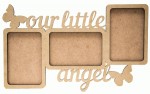 Заготовка рамка Our little angel, МДФ, 38х22х0,6см, 1шт, Rosa Talend 