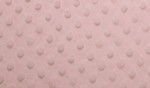 Фліс Shannon Fabric Minky Dot  Рожевий дитячий 50*75 см. 380 gr. Cdbabypink