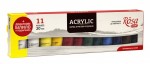Набор акриловых красок ACRYLIC, 11 цв. по 20 мл. Rosa START
