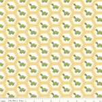 Ткань Riley Blake 'Fine & Dandy' Зеленые черепашки 50*55 см. C4363-YELLOW