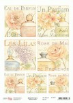 Папір для декупажу Аромат квітів, 21*30см, 55г/м2, Rosa START 