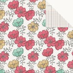 Двосторонній папір для скрапбукінгу 30х30см Floral, 220г/м2, Teresa Collins DS1006 DS1006