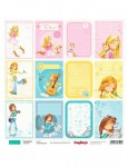 Односторонняя бумага для скрапбукинга 30х30см Young and Free, 190г/м2, Cards1 SCB220608207 SCB220608207