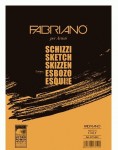 Склейка для ескізів 'Schizzi Sketch' А4, 21*29,7см, 90г/м2, 120 листів, Fabriano 