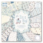 Набор бумаги для скрапбукинга It’s a Boy!, 30x30см, 48л., First Edition FEPAD075