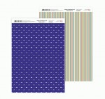 Бумага дизайнерская двусторонняя Color style 4, А4, 250г/м2 5310044 5310044