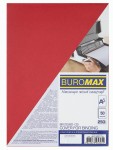 Обкладинка для палітурки А4, картон 250г/м2, фактура 'під шкіру', червона, по 50 шт. уп.,(ціна за 1шт.) BM.0580-05 BM.0580-05
