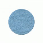 Фетр листовой А4, 180г, Голубой пастельный (полиэстер), 21.5х28см, Rosa Talent