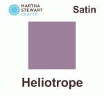Краска акриловая SATIN, 59мл, Heliotrope, Martha Stewart 