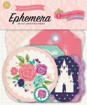Набор бумажных высечек Once Upon A Time Princess Erhemera, 33шт, Echo Park OUG122024 OUG122024