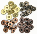 Набор люверсов Wide Eyelets - Copper Warm Metal, 40 шт, d5мм, 41595-4 41595-4
