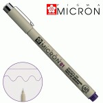 Линер PIGMA Micron (0.1), 0,25мм, Фиолетовый, Sakura XSDKO1#24