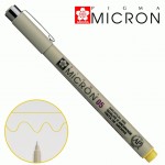 Лінер PIGMA Micron (0.5), 0,45мм, Жовтий, Sakura XSDKO5#3