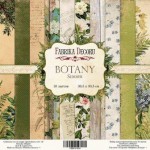 Набір двохстороннього паперу для скрапбукінгу 30*30см 'Botany summer', 200г/м2, 10 арк. FDSP-01018 FDSP-01018