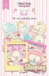 Набор бумажных высечек для скрапбукинга 'Sweet baby girl' 49шт. FDSDC-04027 FDSDC-04027