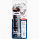 Набір чорнографітних олівців Watersoluble Sketching, 8 предметів, в блістері, Derwent 2301843