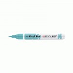 Пензель-ручка Ecoline Brush Pen 522, Бірюзова синя, Royal Talens 11505220