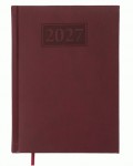 Щоденник датований 2027 GENTLE, A5, темно-червоний, штучна шкіра/поролон, BM.2109-13 ВМ 2109-13