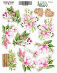 Набір наклейок (стікери) 'Spring blossom', 21*16см, FDSTK-010 FDSTK-010