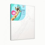 Набор для рисования, акриловый живопись по номерам 'Cool giraffe', 35*45см N0001363
