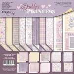 Набор двусторонней бумаги для скрапбукинга 30х30см 'Daddy`s Princess '10 листов 190г / м2.SM4000011 SM4000011