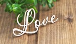 Чипборд 'Love' 27х55мм SL-433 SL-433