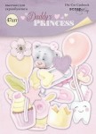 Набір паперових висічок для скрапбукінгу 'Daddy`s princess' 47шт. SM4000014 SM4000014