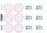 Набор наклеек (стикеры) для журналинга 'My little baby girl' (цифры), FDSTK-1-022 FDSTK-1-022