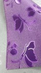 Бумага фольгированная Глиттер фиолетовый с бабочкой, односторонний 50х70см, 5-45402 5-45402