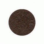 Фетр листовой А4, 180г, коричневый темный (полиэстер), 21.5х28см, Rosa Talent