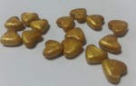 Віск для сургучної печатки Сердечка золотий, 1,4х1,3х0,6см, 1шт., 571699 571699