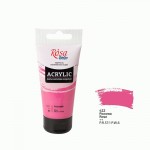 Краска акриловая Acrylic, Розовый, 422, 75мл, Rosa Studio 422