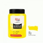Краска акриловая Acrylic, Желтый, 409 400мл, Rosa Studio 409