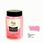 Краска акриловая Acrylic, Розовый светлый, 421, 400мл, Rosa Studio 421