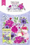 Набор бумажных высечек для скрапбукинга 'Mind flowers' 64шт. FDSDC-04065 FDSDC-04065