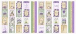Набор полос с картинками для декорирования (RU + ENG) 'Lavender Provence ' 01064