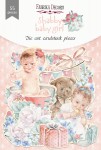 Набор бумажных высечек для скрапбукинга 'Shabby baby girl' 55шт. FDSDC-04076 FDSDC-04076