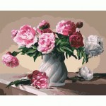 Набір акриловий живопис за номерами 'Квіти кохання' 40*50см КНО3001