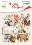 Набір паперових висічок для скрапбукінгу 'Merry Christmas' 47шт. SM5900014 SM5900014