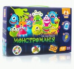 Гра настільна з липучками 'Монстроманія', VT8044-23 (укр.), Vladi Toys VT8044-23
