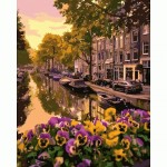 Набір акриловий живопис за номерами 'Амстердам' 40*50см КНО3553