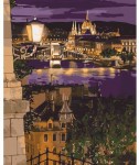 Набір акриловий живопис за номерами 'Магічні барви Будапешту' 40*50см, KHO3534 KHO3534
