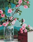 Набір-стандарт акриловий живопис за номерами „Ніжність квітів“ 35*45см., ROSA START