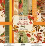 Набор двухсторонней бумаги для скрапбукинга 30,5*30,5см 'Autumn botanical diary ', 200г/м2, 10арк. 01111 01111