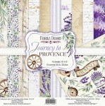 Набор двусторонней бумаги для скрапбукинга 30.5*30.5см 'Journey to Provence', 250г/м2, 12л., 01092 FDSP-01092