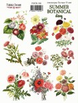 Набір наклейок (стікери) 'Summer botanical diary', 21*16см, FDSTK-190 FDSTK-190