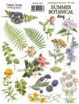 Набор наклеек (стикеров) 'Summer botanical diary', 21*16см, FDSTK-193 FDSTK-193